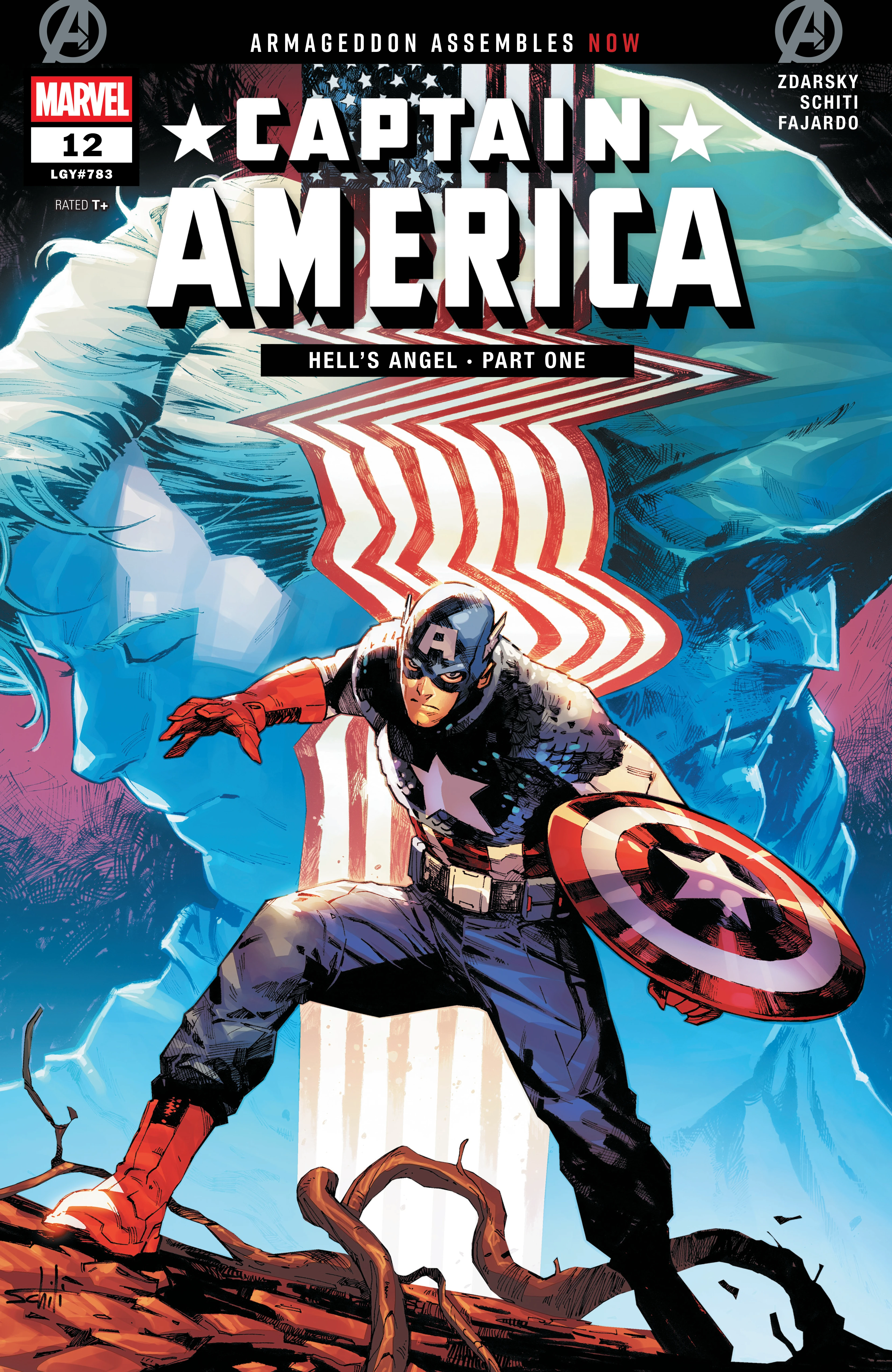 Captain America #12 (Marvel, 2026 — Cover A) cover